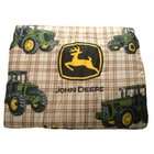   Bedding Traditional Tractor and Plaid Collection Comforter, Queen Size