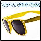 Wayfarer Sunglasses Glasses Shades Retro Yellow Neon Unisex Men Women 