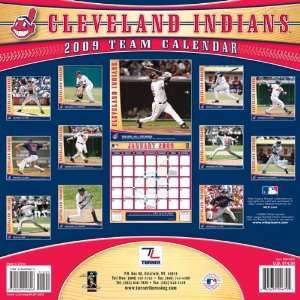   Cleveland Indians 2009 12 x 12 Team Wall Calendar