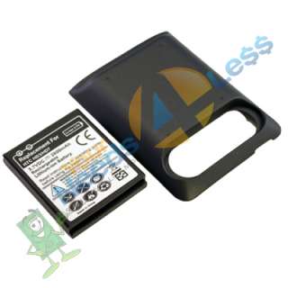 NEW 2800mAh extended battery HTC HD3; HTC HD7 + Back Cover + Dock 