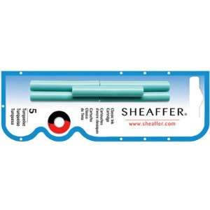  Sheaffer Refills Turquoise 5 Pack Fountain Pen Cartridge 