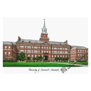   Images OH984 University of Cincinnati Lithograph