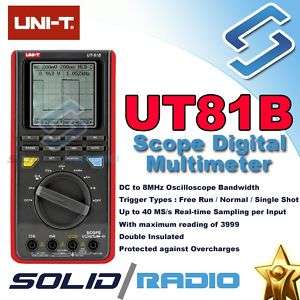 Uni T UT81B Handheld Digital Multimeter UT 81B meter  