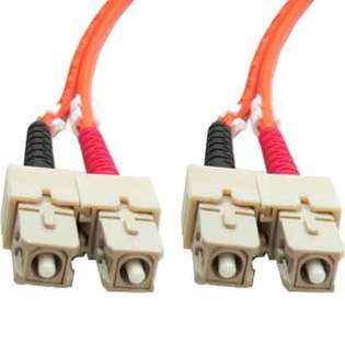 SF Cable 1m SC  SC Duplex Multimode 50/125 Fiber Optic Cable at  