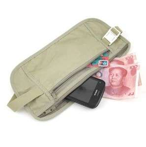 Adjustable Travel Security Hidden Money Waist Belt Lightweight  