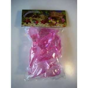  Pink  Acrylic Water Drop W/Fish Line Case Pack 48