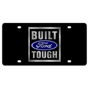  Built Ford Tough License Plate: Automotive