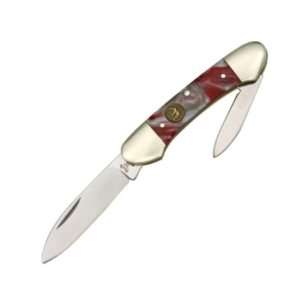 Hen & Rooster Knives 102SF Small Canoe Pocket Knife with Sea Foam 