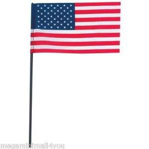  100 Pc 4X6 Usa Flag W/ Pole 