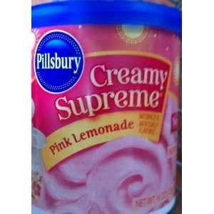 Pillsbury Creamy Supreme Pink Lemonade Frosting
