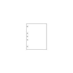   Pre Punched 5 Hole Left 8.5 X 11 Paper   Case White: Office Products