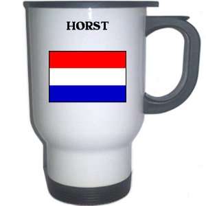  Netherlands (Holland)   HORST White Stainless Steel Mug 