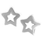 SilverBin Sterling Silver Star Stud Earrings