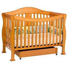 DaVinci Parker 4 in 1 Crib with Toddler Rail   Oak   DaVinci   Babies 