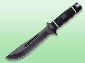 SOG CD02 CREED TINI FIXED BLADE KNIFE W/LEATHER SHEATH.  