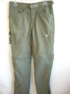  Hardwear Mens Mesa Convertible Pants  Stone Green  Size Small Long