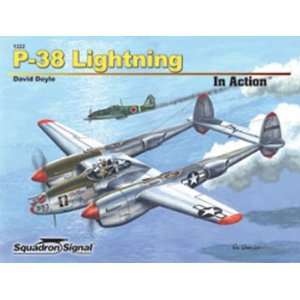 Squadron Signal Publications P 38 Lightning In Action Book 