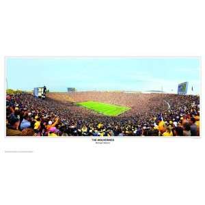 Michigan Wolverines The Big House Panoramic  Sports 