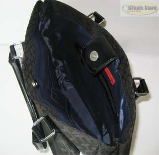 NWT $89 Tommy Hilfiger Black NS Tote Handbag Purse Shoulder Bag 