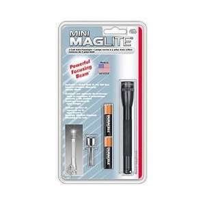   MagLite Flashlight, AAA Batteries, Black, Warranty
