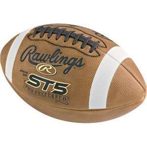  Rawlings Pro Preferred Full Grain Leather Football: Sports 