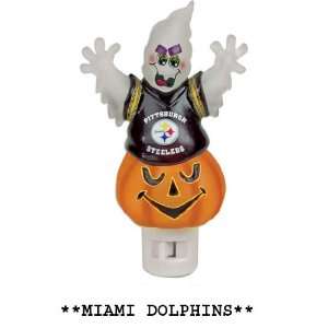  5 NFL Miami Dolphins Halloween Ghost Night Light: Home 