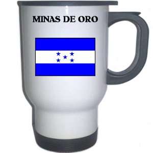  Honduras   MINAS DE ORO White Stainless Steel Mug 
