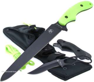   retention. Also features a lanyard hole (neon green lanyard/leg strap