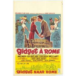 Gidget Goes to Rome Movie Poster (11 x 17 Inches   28cm x 44cm) (1963 