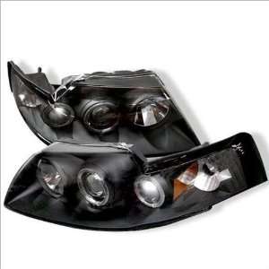  Spyder Projector Headlights 99 04 Ford Mustang: Automotive