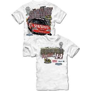  Tony Stewart 2011 Champion Official White Victory T shirt 