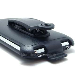 Black Belt Clip Swivel Holster Hard Case Cover for Apple iPhone 3G 3GS 