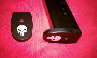 FIT SMITH WESSON MP COVER PLATE 45CAL ACP PUNISHER PLATE ((SALE 