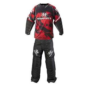 Empire 2012 TW Prevail Paintball Package   Pants & Jersey   RED  