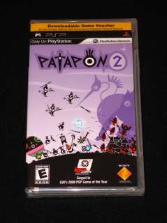 Patapon 2 able Game Voucher PSP FAST SEALED NEW  