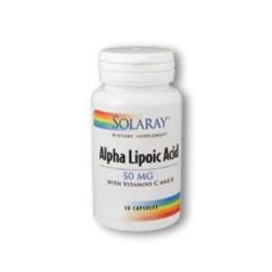  Alpha Lipoic Acid 30 Caps 50 Mg   Solaray: Health 