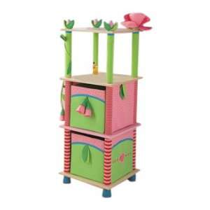  HABA Rose Fairy Shelf (with 2 Fabric Box Drawers): Baby
