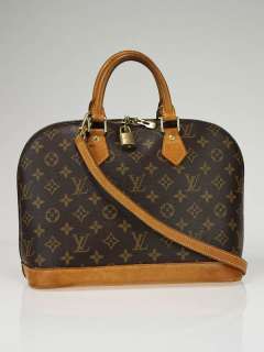 Louis Vuitton Monogram Canvas Alma Bag w/shoulder strap  