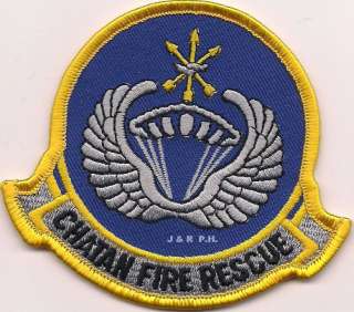 Chatan Fire   Rescue, Air Force Base, Japan fire patch  