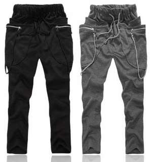 2012 NWT Mens Baggy Dance Casual Pants Trousers Harem Stylish Pockets 