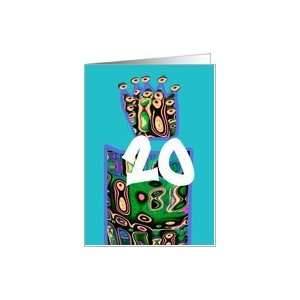  20 Years Old Birthday Greeting Card: Toys & Games