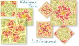 POETRY Kaleidoscope Quilt Blocks KIT ~ APRIL CORNELL  