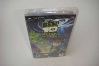Ben 10 Alien Force (PlayStation Portable, 2008) NEW 879278110083 
