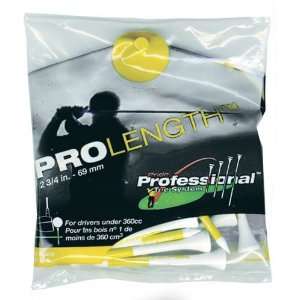  2 3/4 Pride Pro Length Tee, 20 count: Sports & Outdoors