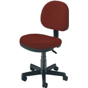 OFM 150 DK 122 BURGUNDY Lite Use Computer Task Chair with Drafting Kit 