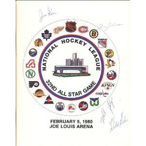NHL All Star Game Program, 1980 