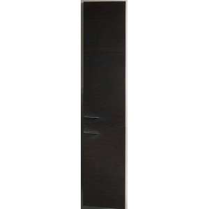 SB02 Wenge Simple Contemporary / Modern Tall Bathroom Storage Cabinet 