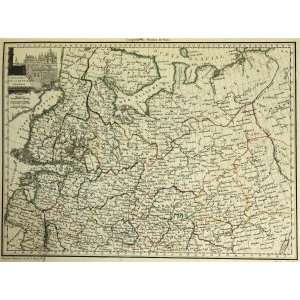  Malte Brun Map of European Russia North (1812) Office 