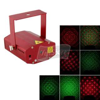   Lighting Fireworks Style Red and Green Laser Wine Red Shell  