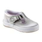 Keds Toddler Girls Shoe Daphne T Strap   Silver